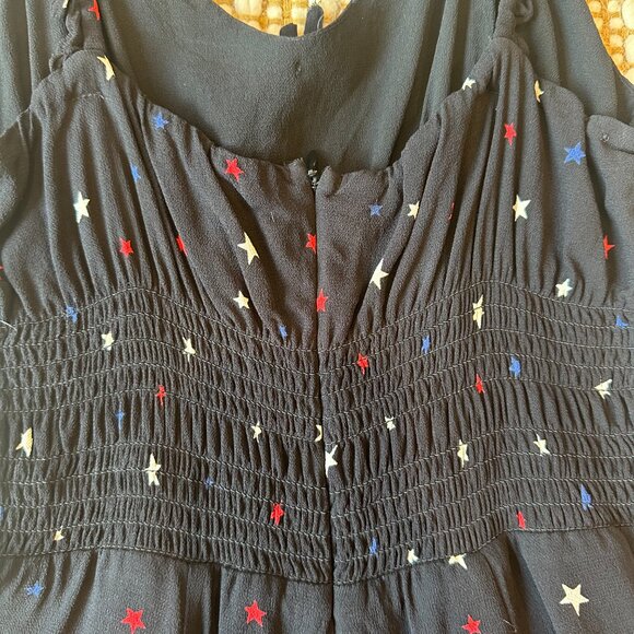 Reformation Star-Print Elyse Mini Dress - Picture 7 of 7